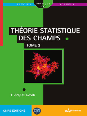 cover image of Théorie statistique des champs